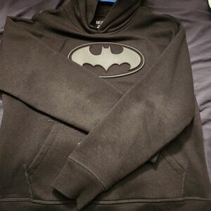 GAP Black Batman Emblem Youth Sweater